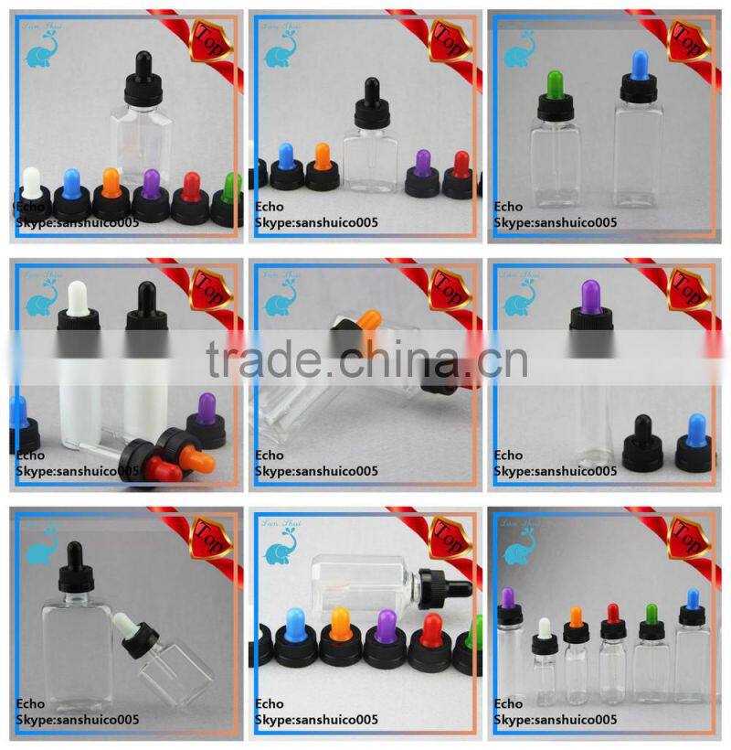 New design plastic empty bottle 30/60/120ml /twist top cap plastic empty bottle 30/60/120ml