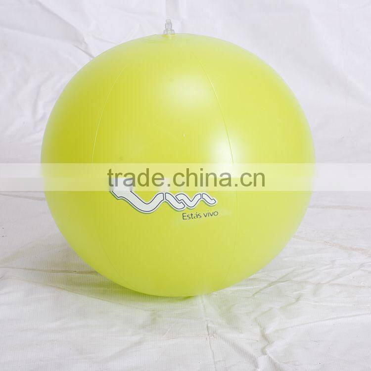 trancparent 30cm free phthalates pvc whole beach ball