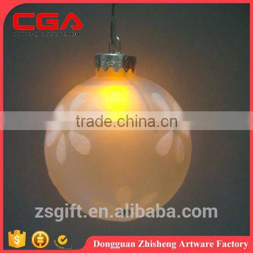 christmas light ornaments baubles christmas decorations with LED light