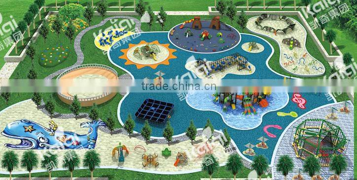 Kaiqi Kids Fun Multi-function Climbing Wall Playground park amusement KQ60275A