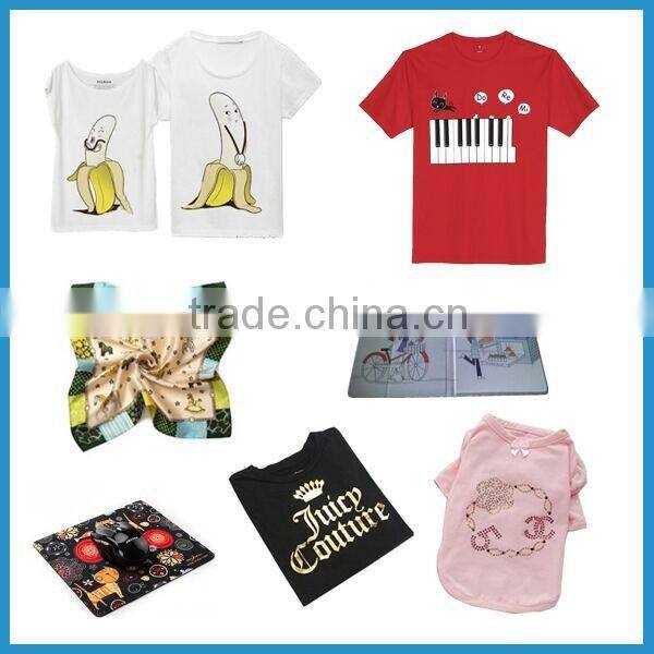 CE approved cheap use T-shirt manual heat transfer machine