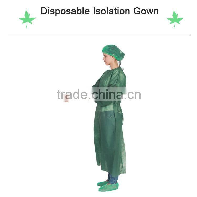 Folding Surgical Gown Disposable Reinforced Surgical Gown Nurse Uniform