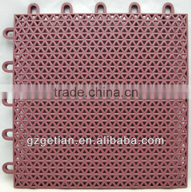 noise reduction flooring for basketball court