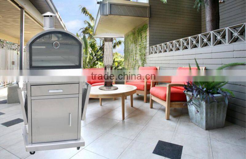 BBQ meat smoker machine(DPOA) GARDENSUN 16,000BTU with CE,CSA,AGA,ISO