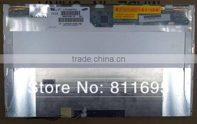 Original 16" laptop TFT lcd screen LTN160HT03 1920*1080 30pin