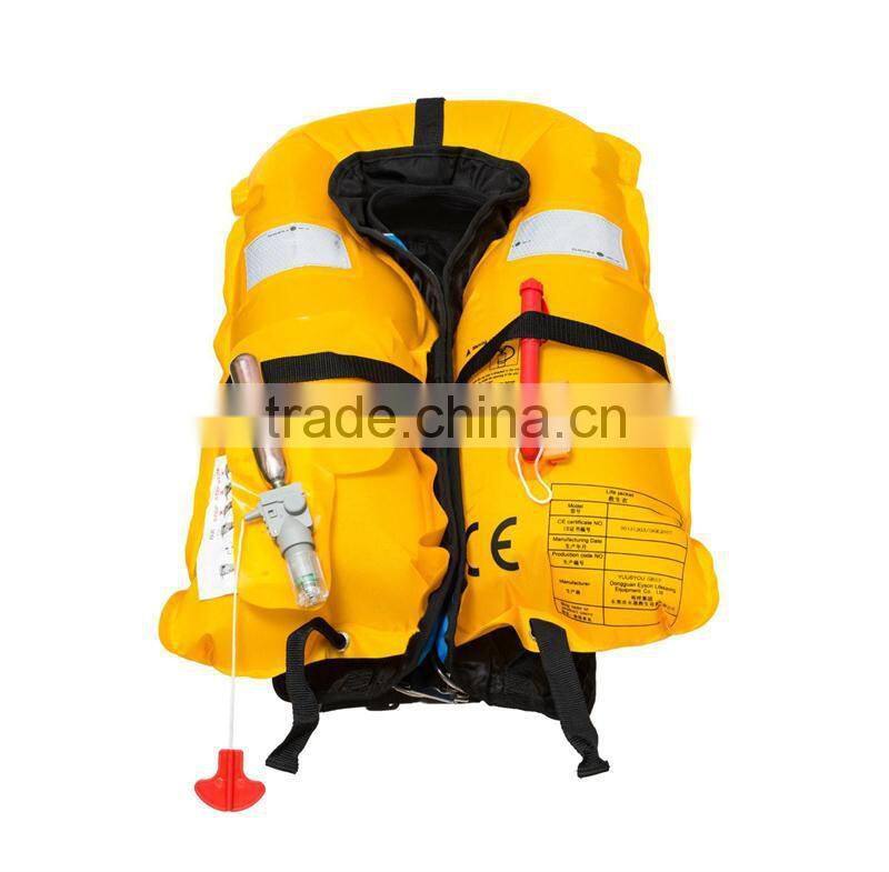 2015 fashional custom neoprene adult&kids inflatable life jacket