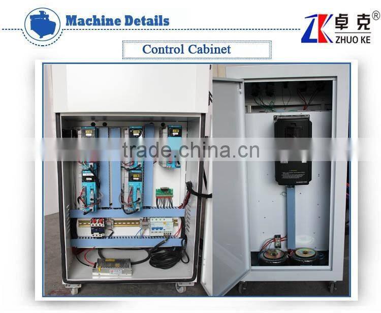 High Accuracy 4 Axis CNC Engraver For Marble Crystal Sand Stone ZK-9015 With PCI NcStudio Control System