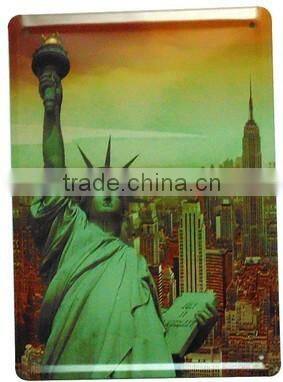 Modern popular tin painting/wall mural artist