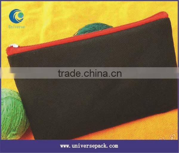 factory price zipper pencil bag with printing