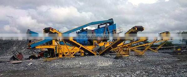 Low cost high quality mobile impact crusher price from SANYYO