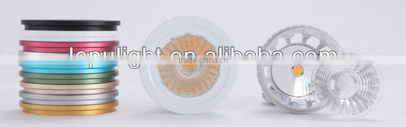 Ultra bright 36 degree led spotlight gu10 Ra>85 2700k~5000k dimmable led spot light 5w