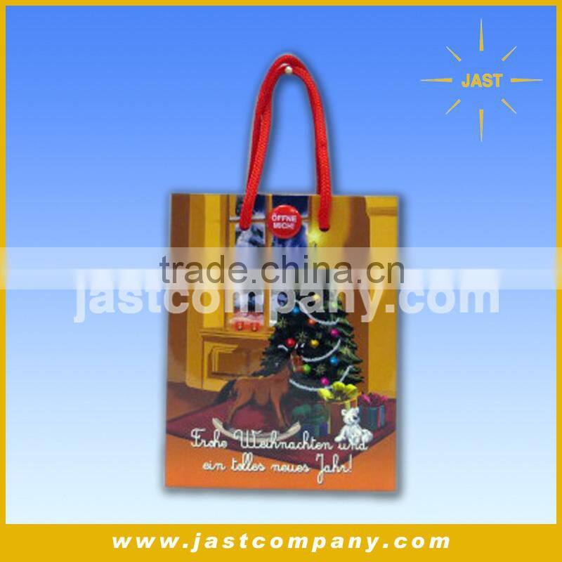 Christmas Music Customized Paper Gift Bag