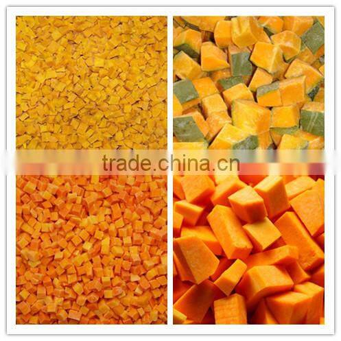IQF Frozen pumpkin diced with best price