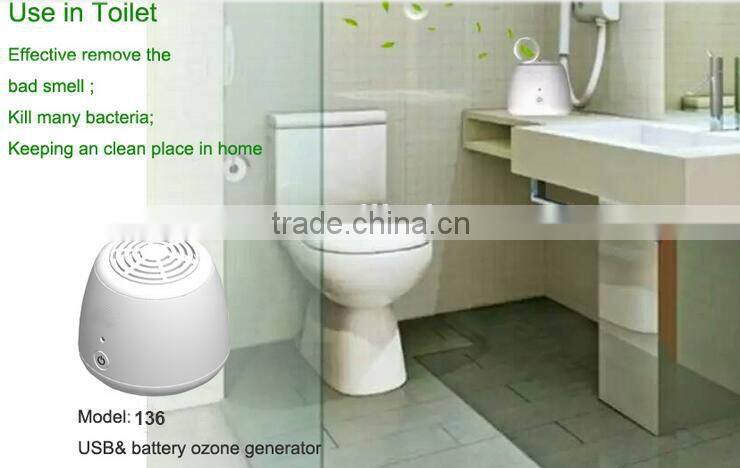 Mini home ozone sterilizer air purifier,Multifunction air purifier car ozone generator,USB ozone sterilization air purifier