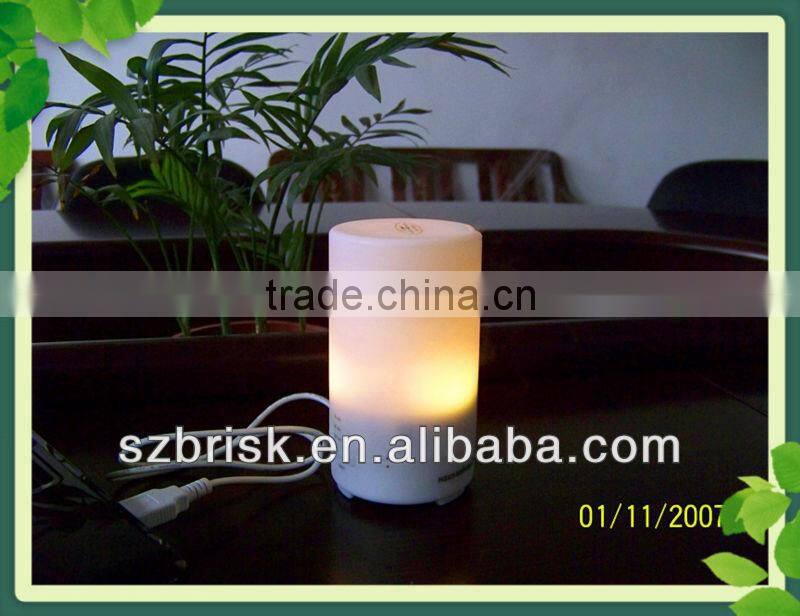 USB Air Humidifier Purifier Aroma Diffuser Vaporizer Freshener LED Light