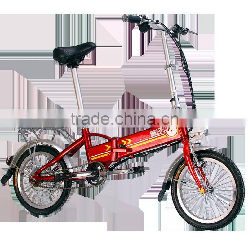 48V 16inch folding electric bike motor electric bicycle with lithium