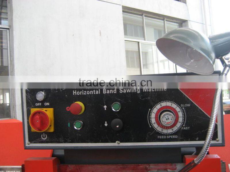 Horizontal Alloy Steel Band Saw GD6528 engineers available to service machinery overseas