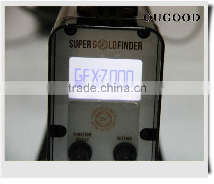 High sensitivity Ground gold detector, Deep Ground metal detector for gold and diamond