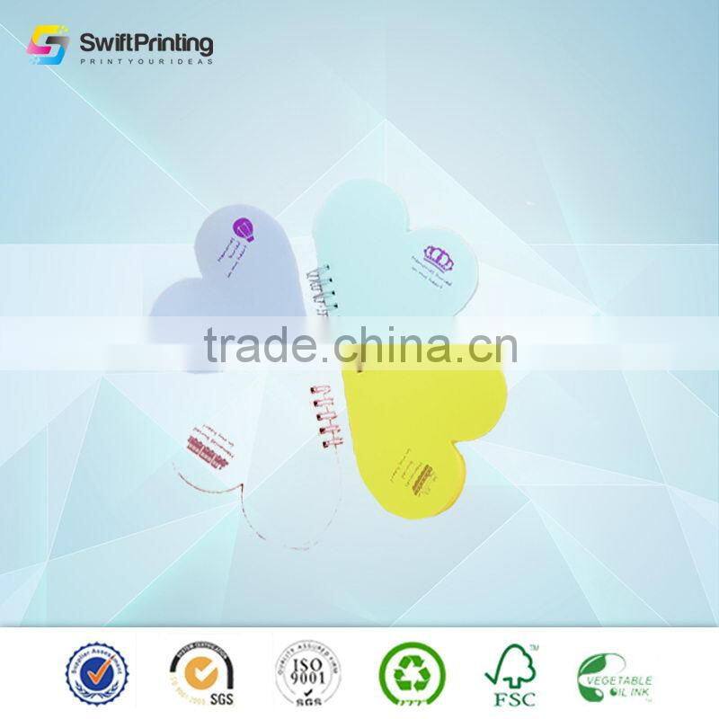 Best quality promotional meeting notepad china printing