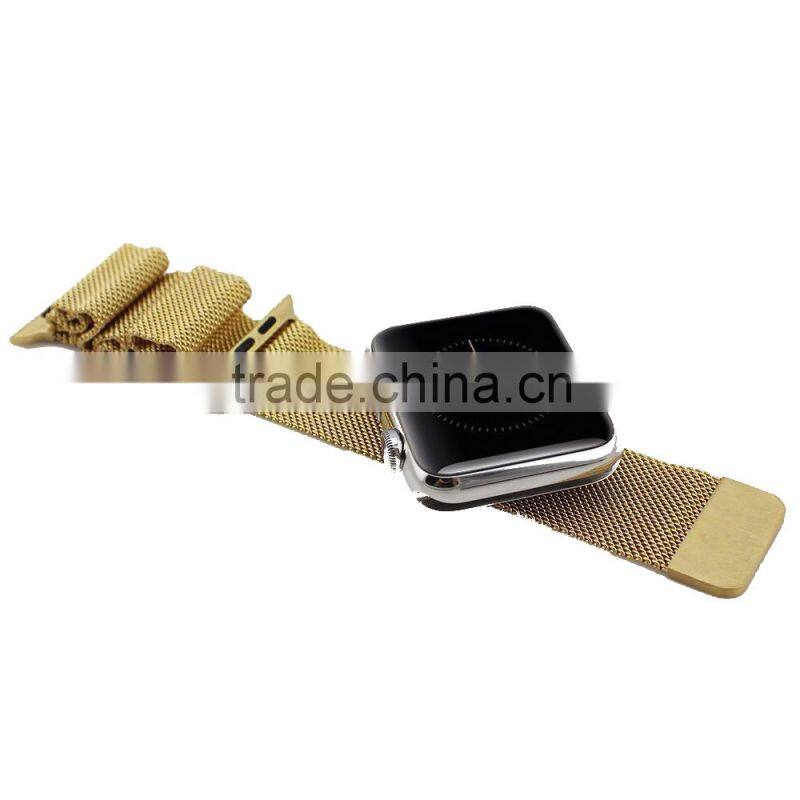 Metal Milanese Loop band & Link Bracelet Stainless steel strap for apple watch 42mm 38mm Watchband