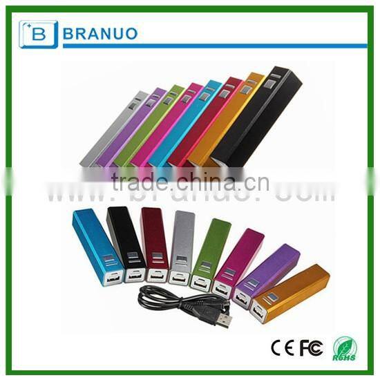 universal portable mobile power bank accepting customization logo printing