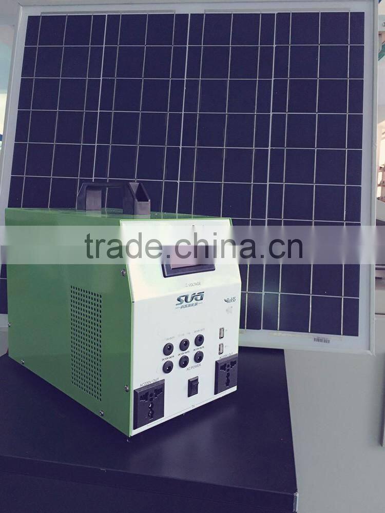 protable off-grid 9AH Solar Camping System home solar system