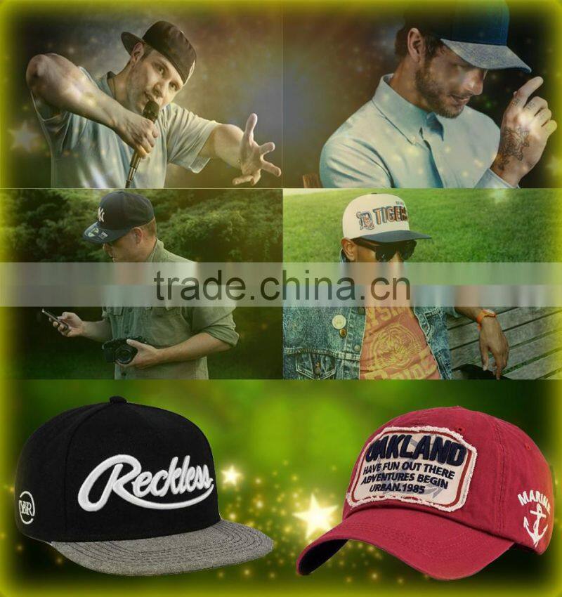 trees style gaudy baseball caps/character printed embro baseball caps