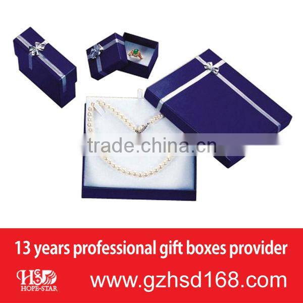 Factory price paper jewelry box,ring box,necklace box