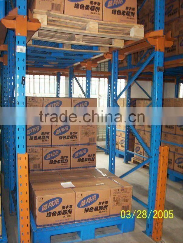 Pallet racking for food storage