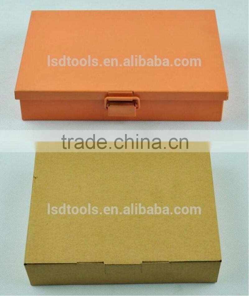 LSD good quilty LSC8-6-6TH ferrule crimper set with cable-end ferrules crimping tool and several terminals combinedin iron box
