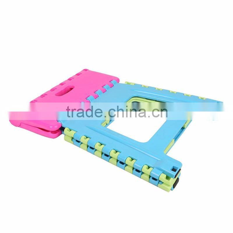 Fashionable puzzle stool plastic folding fishing foot step stool