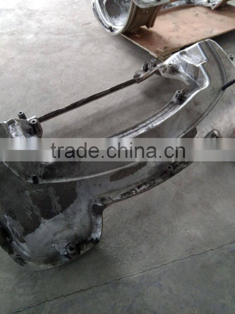 Electric four-wheel vehicle fender Rotational mold