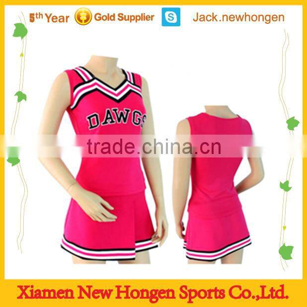 Customize all kinds of girls cheerleading uniforms
