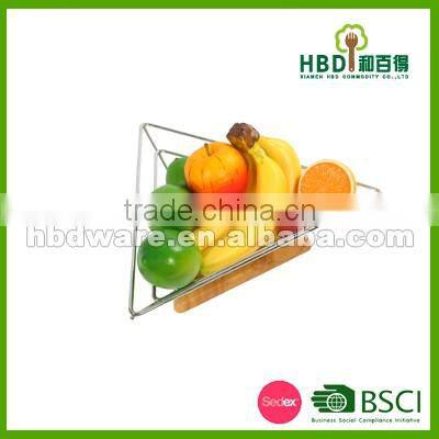 Bamboo foldable basket , bamboo fruit basket