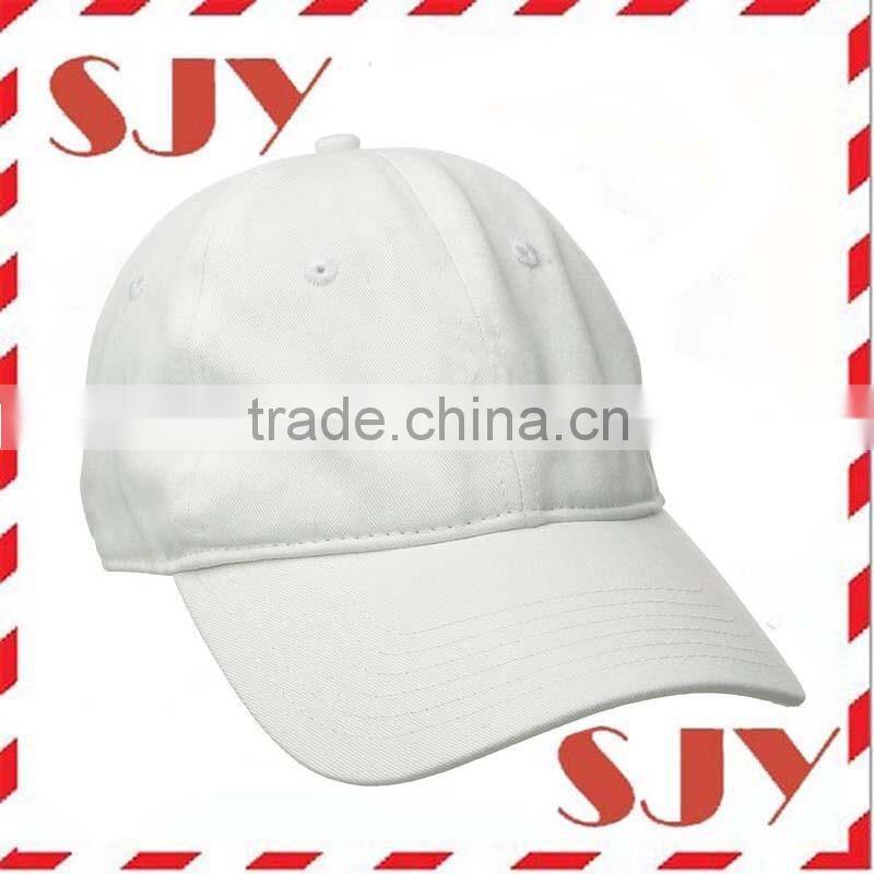 Wholesale promotional 6 panel baseball plain cap