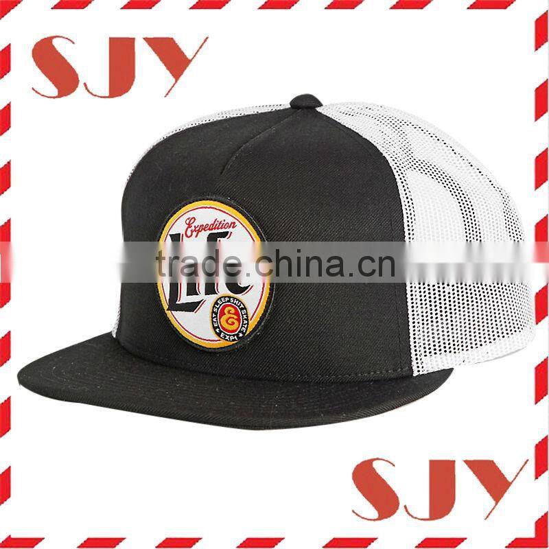 Your brand embroidery patch trucker mesh camouflage hunting cap