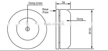 Fire bell(Dia.152*56mm)
