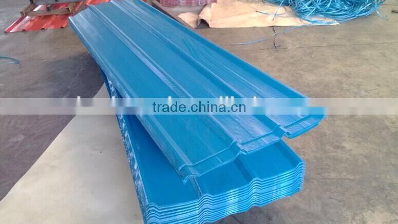 embossed corrugated roofing sheet; embossed ppgi; diamond embossed ppgi coil or sheet exported to Nigeria