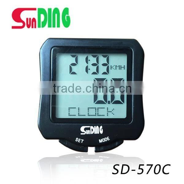 2016 Sunding wireless bicycle computer digital LCD bike computer high quality