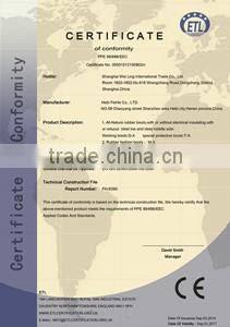 mining industry rubber boots with steel toe and steel plate
