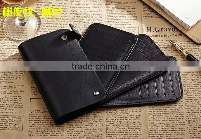 Boshiho cute design wallet credit card holder with multi card slots