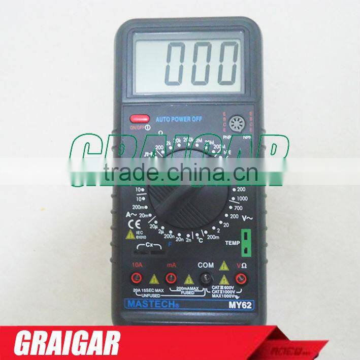 MASTECH MY6243 3 1/2 1999 count digital LC C / L Meter inductance capacitance tester