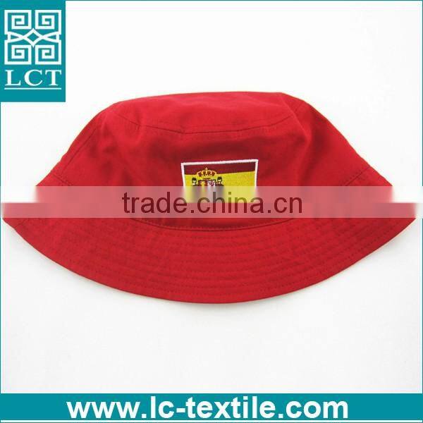 LCTN1892 flag embroidered softtextile cotton Unisex-Adult bucket hat custom