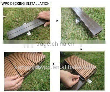 wpc solid flooring surface brushed