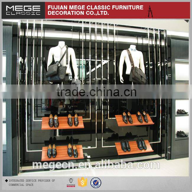 Metal Shoe Display Fixture For Shoes Store