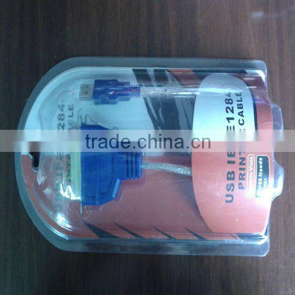 Good speed usb to DB25 female parallel usb 1284 printer cable