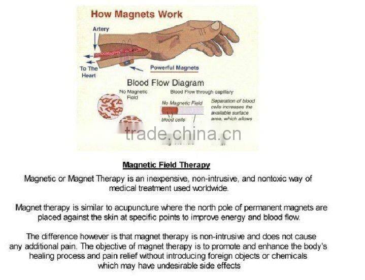 fashion women stainless steel crystal cuff bangle bracelet strong healthy energy bio magnetic jewelry