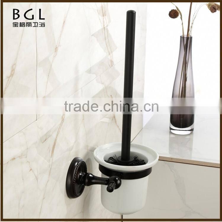 16050 American style wholesale high quality toilet brush holder zinc alloy bathroom accessories set