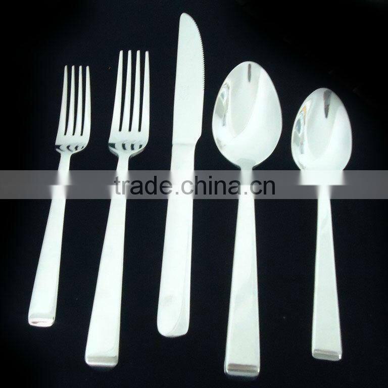 Superb restaurant stainless steel spoon and fork