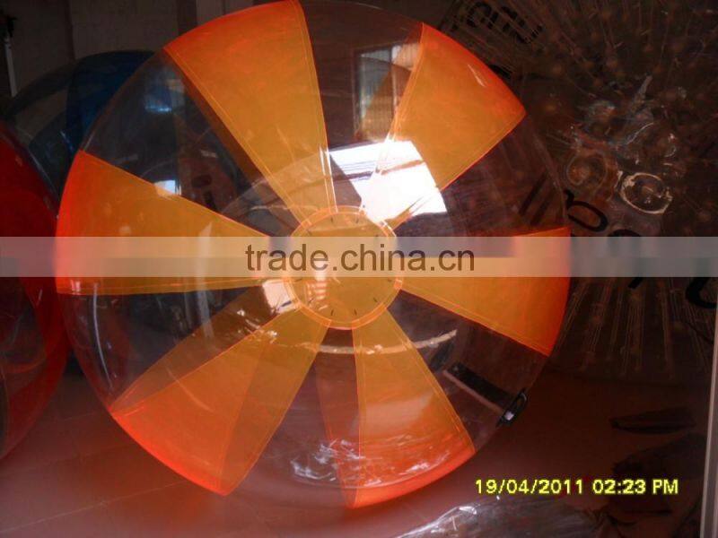 colorful inflatable water walking ball,good quality flower inflatable water ball
